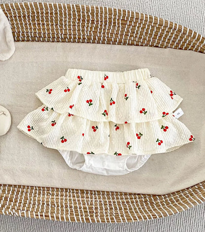 Cherry Sweet Summer Tops & Ruffle Shorts (Sold Separately)